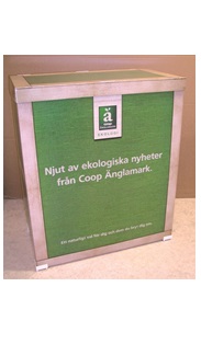 Demobord i wellpapp