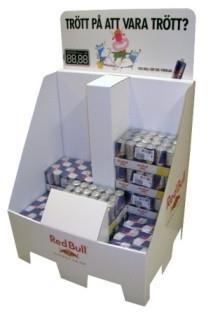 Corrugated Display Stands for Pallet displays